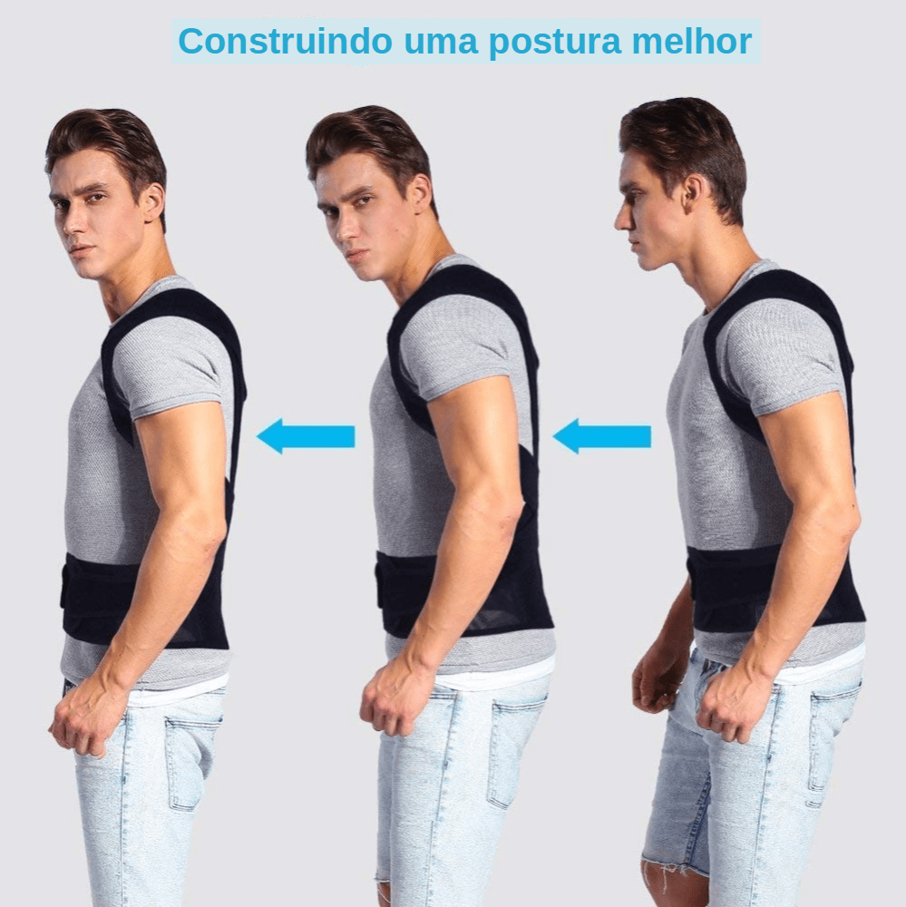 Corretor Postural Ombros Tipo Mochila - Linha Tok